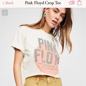 ISO Pink Floyd free People tee
